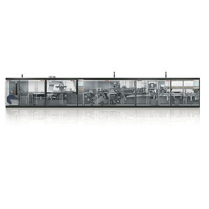 blister packaging machine / automatic / for the medical industry / horizontal
