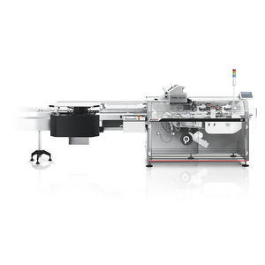 top-loading cartoner / for the medical industry / automatic / intermittent-motion