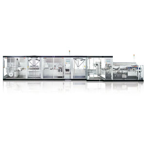 roll-fed thermoforming machine / for pharmaceuticals packaging / automatic / compact