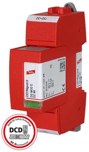 type 2 surge arrester / DIN rail / modular / single-pole