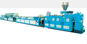 panel extrusion line / for PP / for PVC / for PE