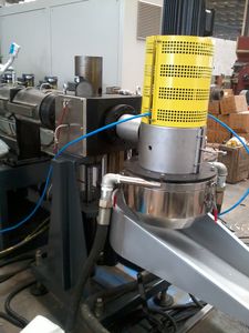 plastic pellet manufacturing granulator / for plastic waste