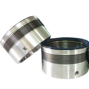 bellows mechanical seal / for corrosive liquids / metal / for the chemical industry