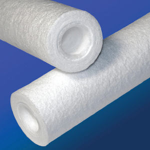 beverage filter cartridge / depth / polypropylene