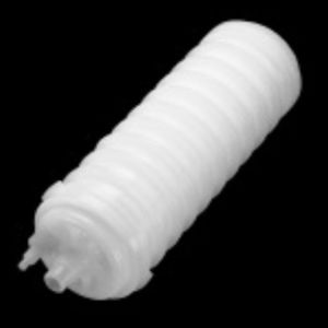 chemical product filter cartridge / fine / PTFE / high-flow