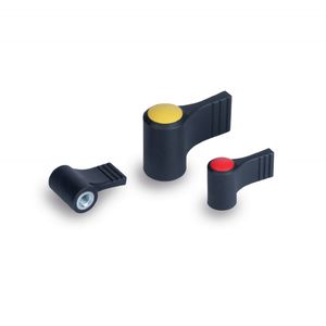 threaded knob / butterfly / fiberglass / stainless steel