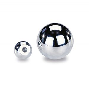 threaded knob / round / ball / stainless steel