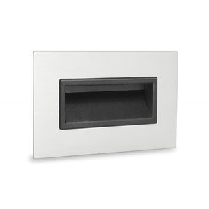 recessed handle / ABS / rectangular