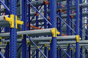 pallet shelving / storage warehouse / for heavy loads