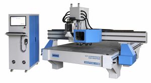 CNC router / 3-axis / 1-spindle / wood