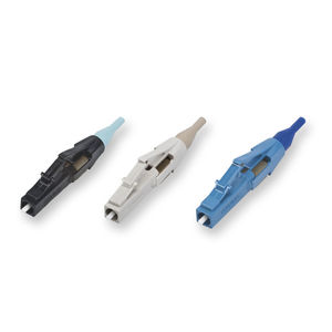 RF connector / fiber optic / LC / crimp