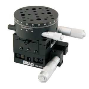 XYZ positioning stage / manual / 3-axis