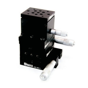 XYZ positioning stage / manual / micrometer-driven