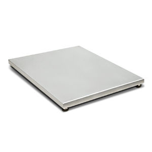 floor scale / digital / stainless steel / robust