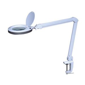 LED light magnifier / articulated arm