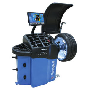 automatic balancing machine / horizontal / static / rim