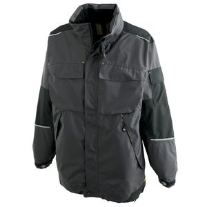 work jacket / waterproof / cold weather / zippered
