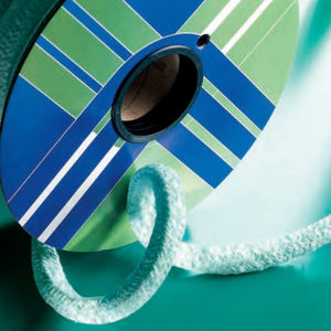 braided fabric packing / fiberglass / for furnaces and ovens