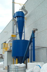 air separator / cyclone / particle / dry