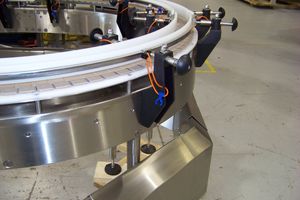 belt conveyor / curved / transport / sanitary
