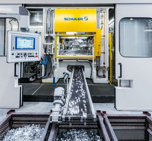 stamping press / blanking / fully-automatic / high-speed