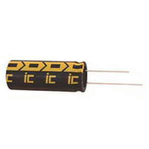electrolytic capacitor / aluminum / radial / high-voltage