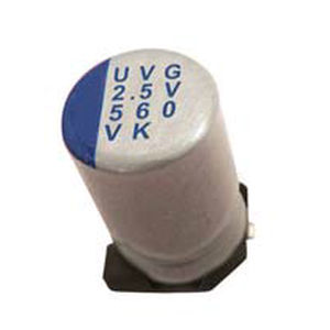 polymer capacitor / aluminum / radial / for high-frequency applications