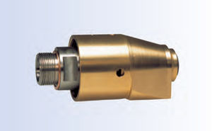 water rotary union / for hot oil / for steam