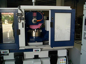 flat grinding machine / for metal sheets / CNC / high-speed