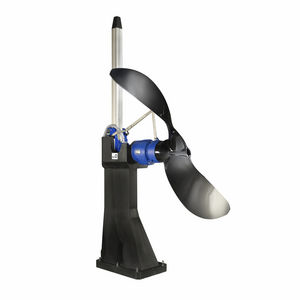 turbine mixer / batch / for liquids / horizontal