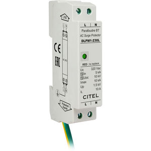 type 2 surge arrester / type 3 / compact / for LED lighting