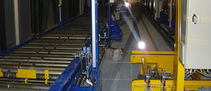 pallet transfer shuttle