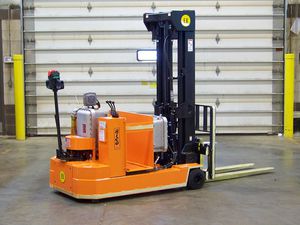 electric pallet truck / walk-behind / ride-on / stand-on