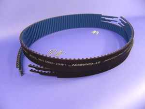 timing transmission belt / rubber / endless