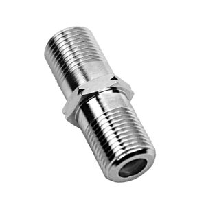 splice connector / RF / coaxial / straight