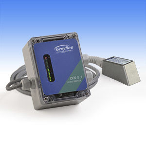 Doppler ultrasonic flow switch / for water / for oil / for chemicals