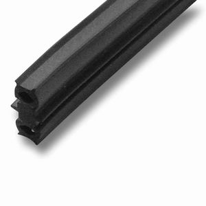 EPDM profile / grooved / door-mounted / for sealing