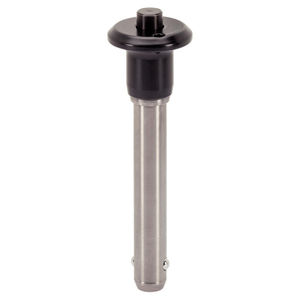 quick-release pin with button