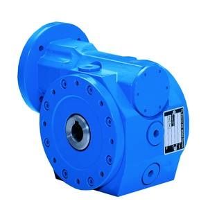 worm gear reducer / orthogonal / low-backlash / compact
