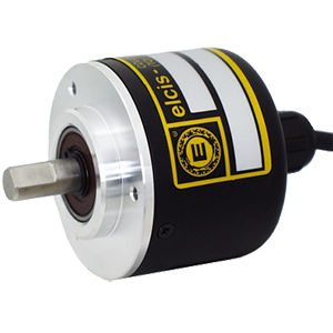 incremental rotary encoder / solid-shaft / miniature / aluminum