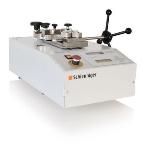 pulling out force test device / for crimp connections / motorized / benchtop