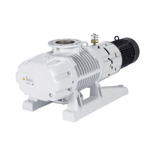 Roots rotary lobe vacuum pump / lubricated / two-stage / air-cooled