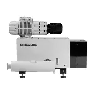 vacuum unit with booster / with dry pump / industrial / oil-sealed
