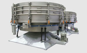 tumbler screener / for bulk materials / for pharmaceutical applications