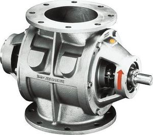 pneumatic conveying rotary valve / round-flange / explosion-proof
