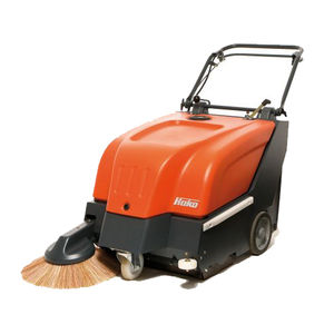 walk-behind suction sweeper / electric / gasoline / compact