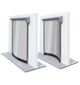 roll-up door / PVC / for clean rooms / industrial