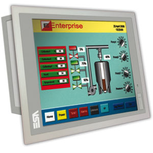 TFT LCD panel PC / with touch screen / 7