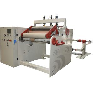 plastic film slitter-rewinder / automatic
