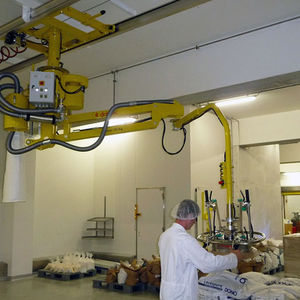 pneumatic manipulator / with gripping tool / handling / bag